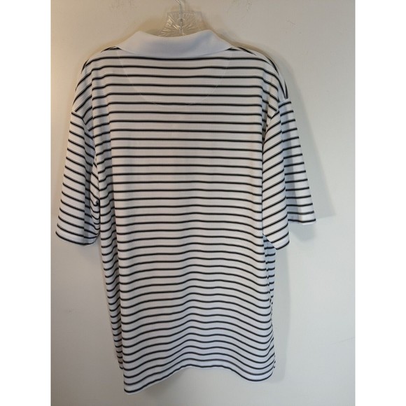 Grand Slam men's Striped Golf Polo Shirt Size M - Picture 5 of 9